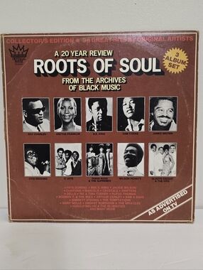 ROOTS OF SOUL Compilation 3x Vinyl 1977 Imperial House NU 9300 Funk Electronic